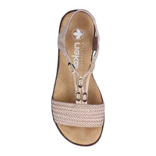 Rieker Women's Beige Sandals 