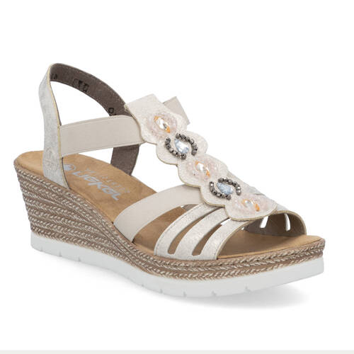 Rieker Women's Beige Sandals