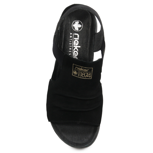 Rieker Women's Black Sandals