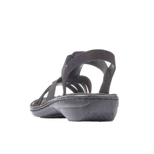 Rieker Women's Black Sandals 