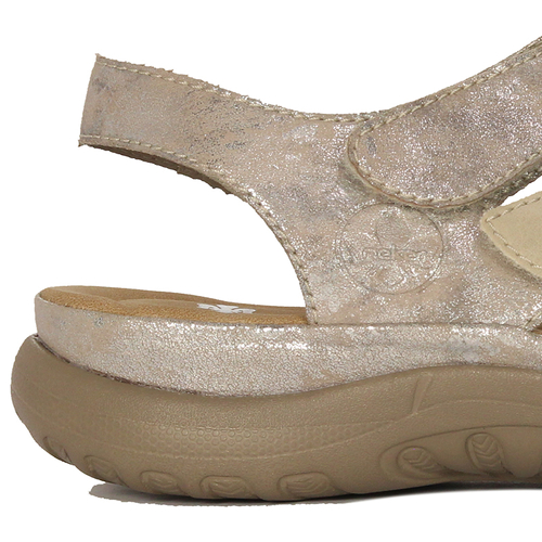 Rieker Women's Metalic Sandals