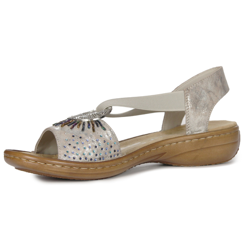 Rieker Women's Sandals Metallic