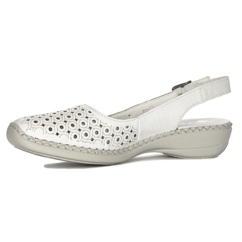 Rieker Women's Sandals On Platform White