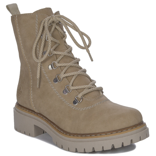 Rieker Women's Warned Beige Boots