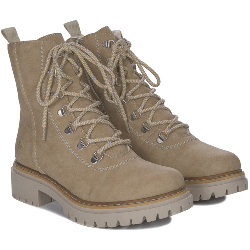 Rieker Women's Warned Beige Boots