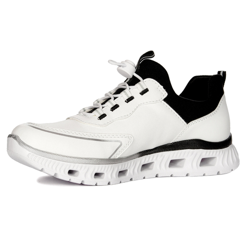 Rieker Women's White Combination Sneakers
