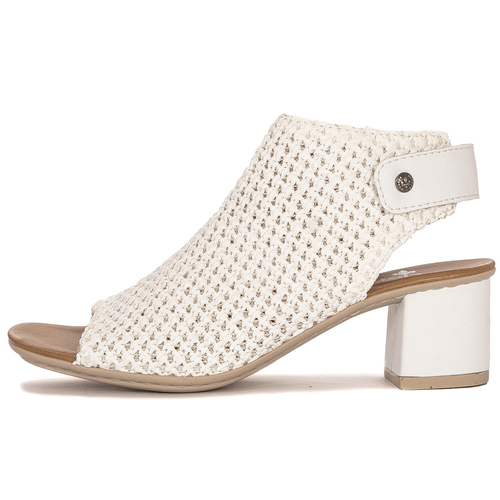 Rieker Women's White Sandals