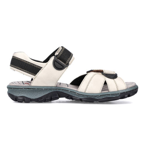 Rieker Women's White Sandals 