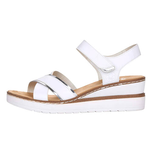 Rieker Women's White Sandals