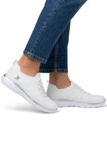 Rieker Women's White Sneakers