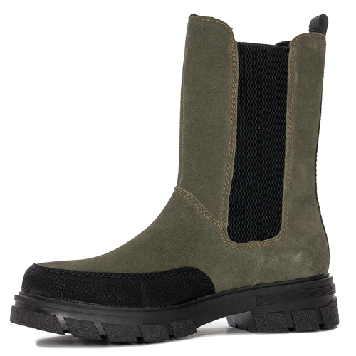 Rieker Women's warm green boots