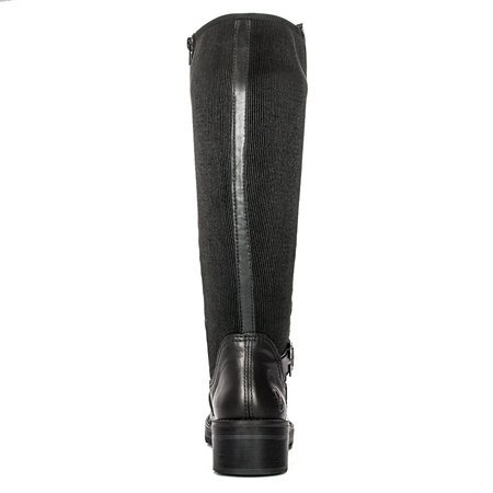 Rieker X0592-00 Black Knee-High Boots
