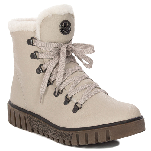 Rieker Y3432-60 Warned Beige Boots