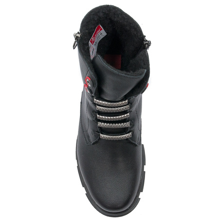 Rieker Y7172-00 Black Boots