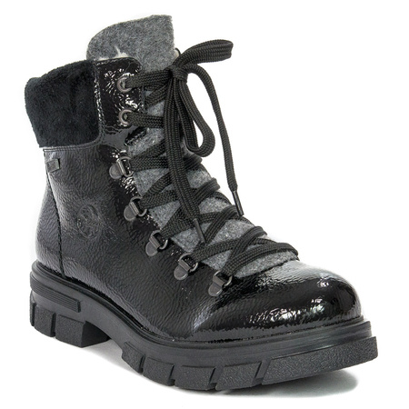 Rieker Z9132-00 Black Granit Boots