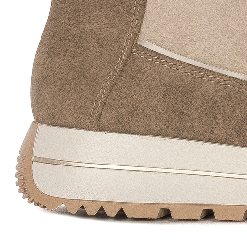 Rieker platform warned Beige Boots