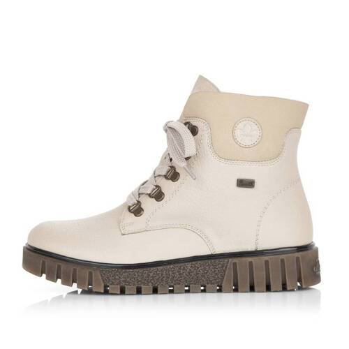 Rieker women's beige warmed boots