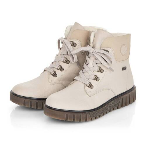 Rieker women's beige warmed boots