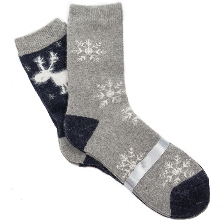 SOXX 37883 Christmas socks Navy Blue-Gray 2-Pack
