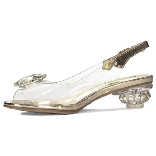 Sca'viola Women's Gold Sandals