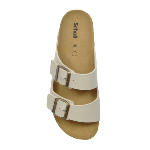 Scholl Women's flip-flops Josephine Ivory