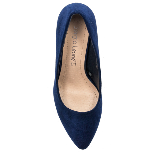 Sergio Leone 1399 Navy Pumps