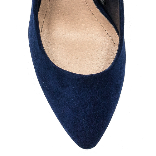 Sergio Leone 1399 Navy Pumps