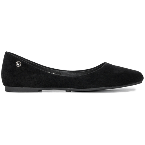 Sergio Leone BL622 Black MIC Ballerina shoes