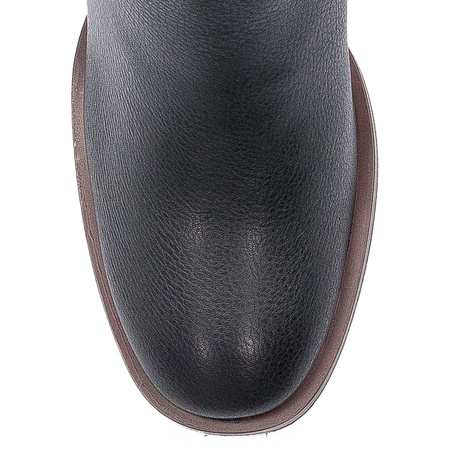 Sergio Leone BT546 Black PU Boots