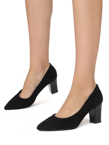 Sergio Leone Black Mic Pumps