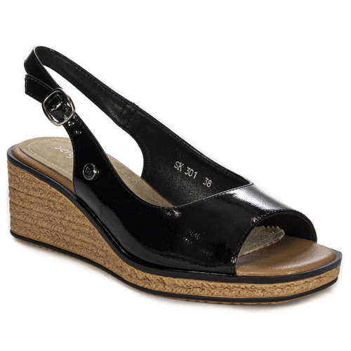 Sergio Leone Black Sandals