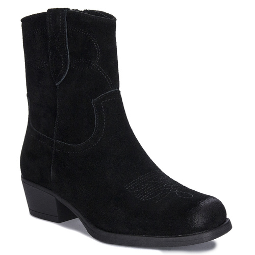 Sergio Leone Black Women's Warmed Boots