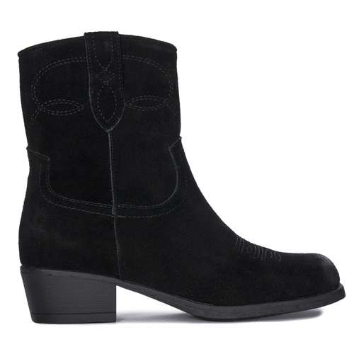 Sergio Leone Black Women's Warmed Boots