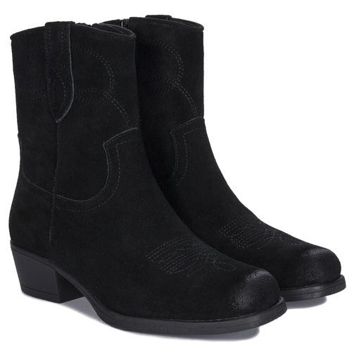 Sergio Leone Black Women's Warmed Boots