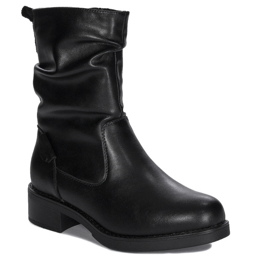 Sergio Leone Black Women's Warmed Boots