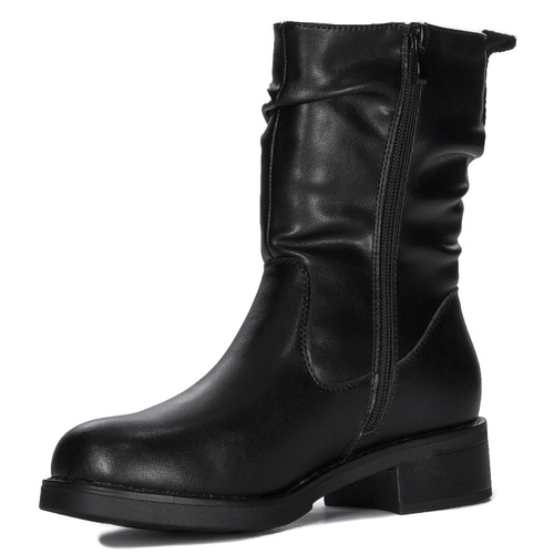 Sergio Leone Black Women's Warmed Boots