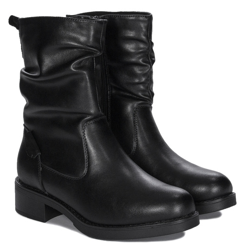 Sergio Leone Black Women's Warmed Boots