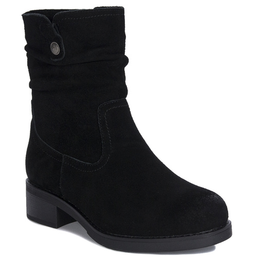 Sergio Leone Black Women's Warmed Boots