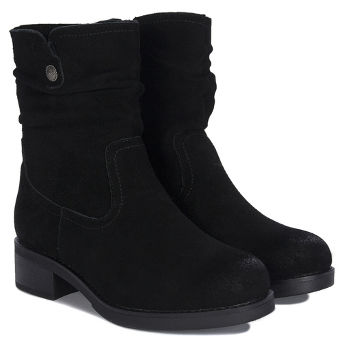 Sergio Leone Black Women's Warmed Boots