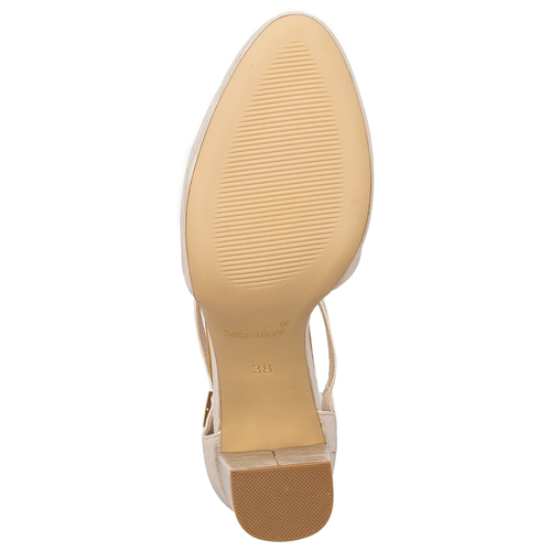 Sergio Leone Gold Women's Sandals