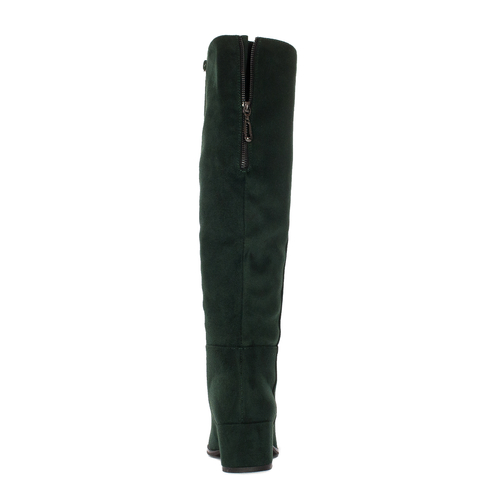 Sergio Leone KZ273 Green Knee-High Boots