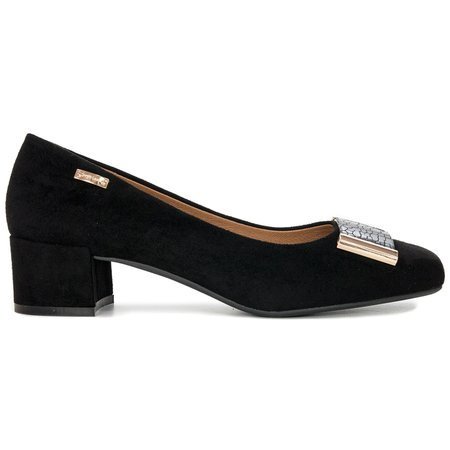 Sergio Leone PB142 Black MIC Flat Shoes
