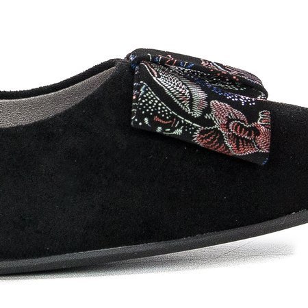Sergio Leone PB149 MIC Black Flat Shoes