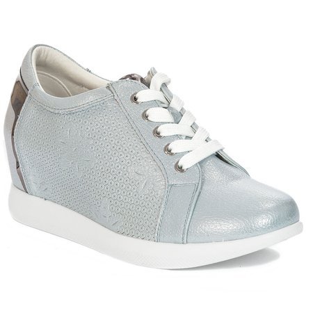 Sergio Leone SP235 Blue Flat Shoes