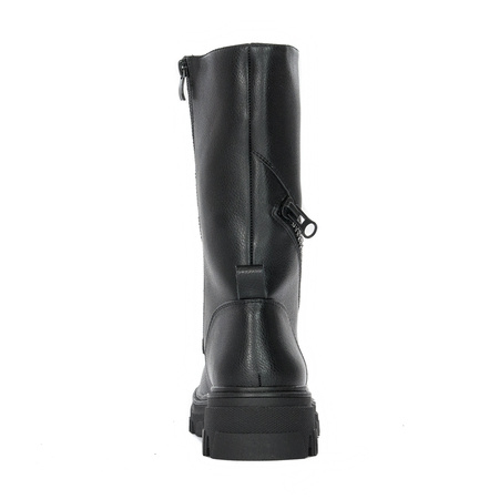 Sergio Leone TR747 Black PU Boots