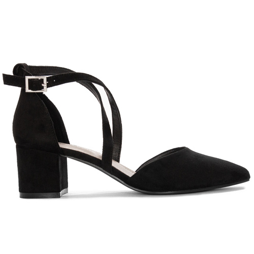 Sergio Leone Women's Black MIC Sandals