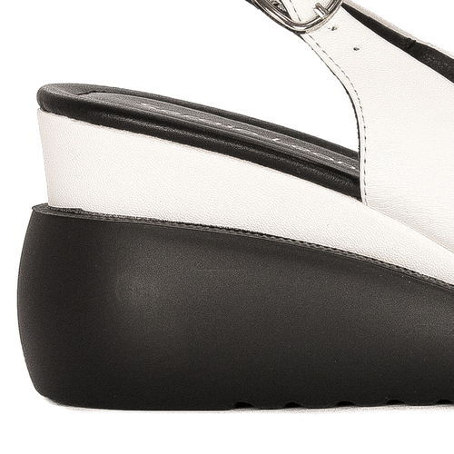 Sergio Leone Women's Sandals White