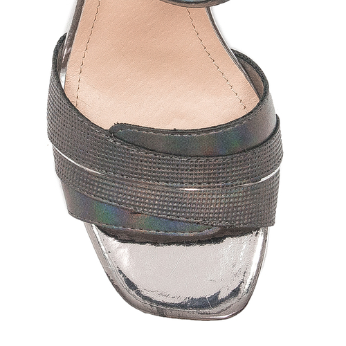 Sergio Leone women's Grey sandals
