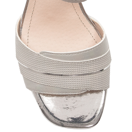 Sergio Leone women's Silver sandals
