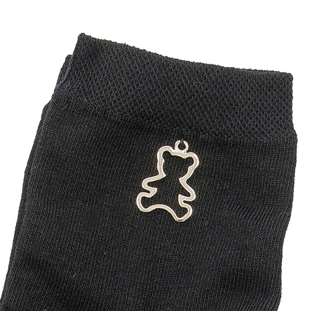 Set of Milena exclusive socks, lace, bow, pendant Bear